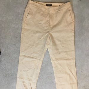 Brand new! Chaps Linen pants size 8, lined. Casual cool with all tags retail $79